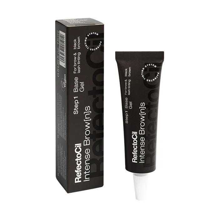 RefectoCil Intense Brow[n]s Black Brown Gel de bază 15 ml